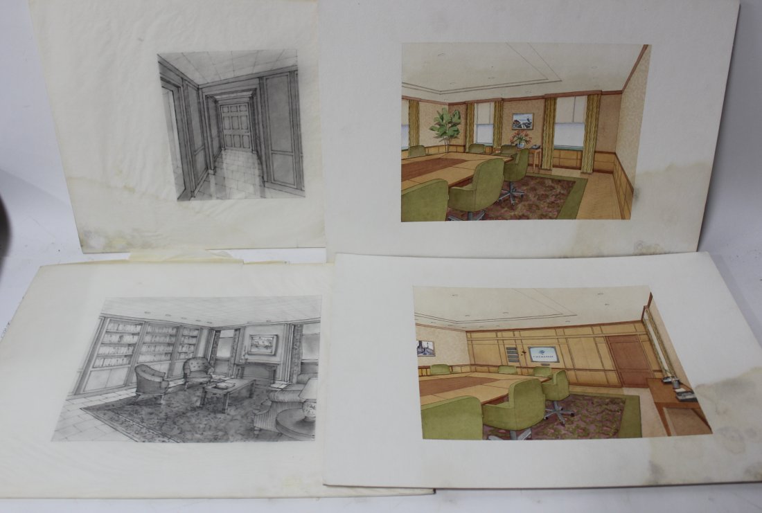 Architectural Design Drawings. Time Warner Building (4) (1 of 5)