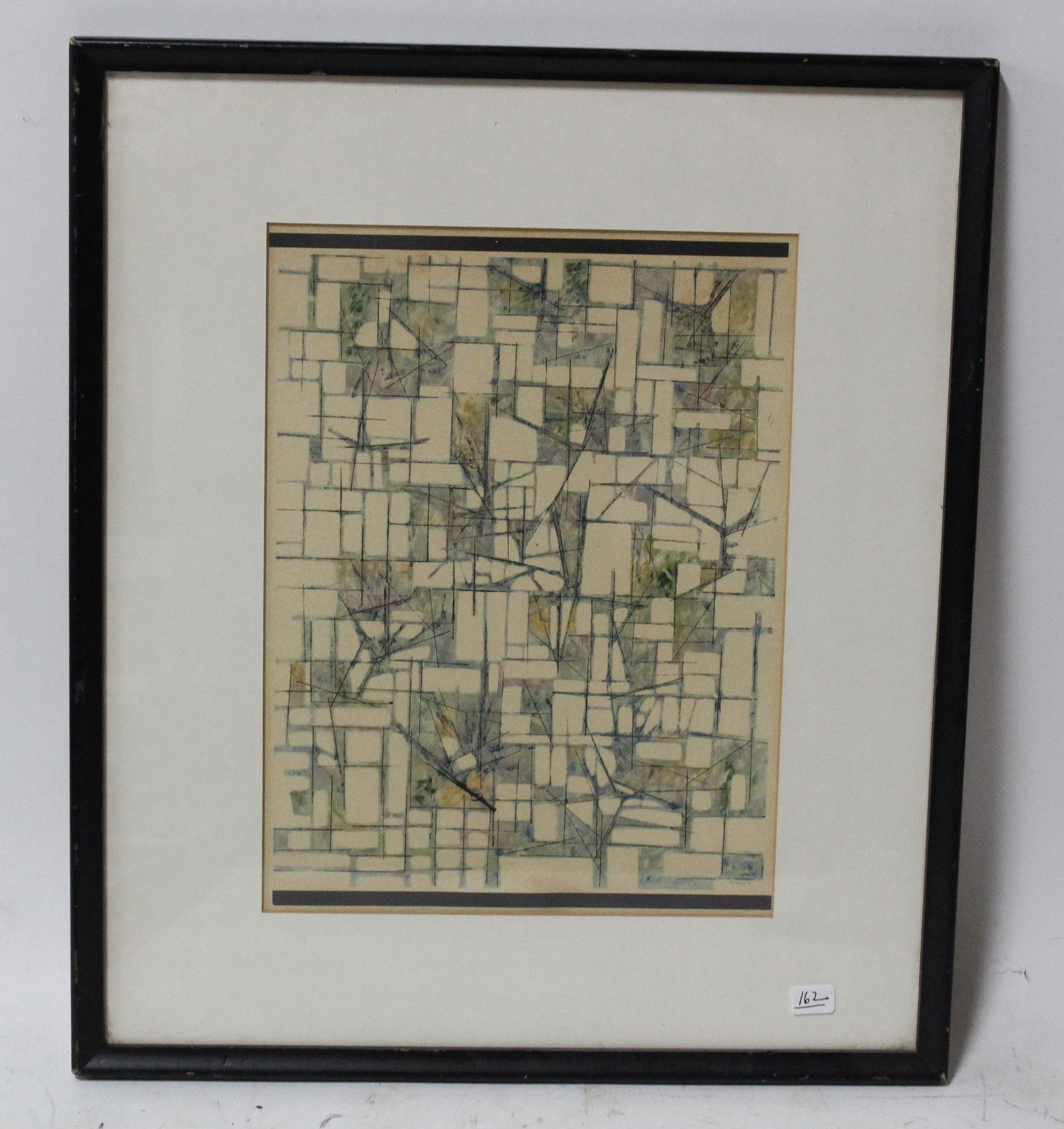 Jimmy Frost. MCM Abstract Lithograph (1 of 3)