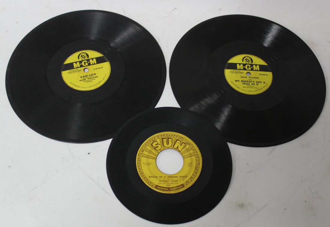 Johnny Cash Sun Record 45 & 2 Others (1 of 4)