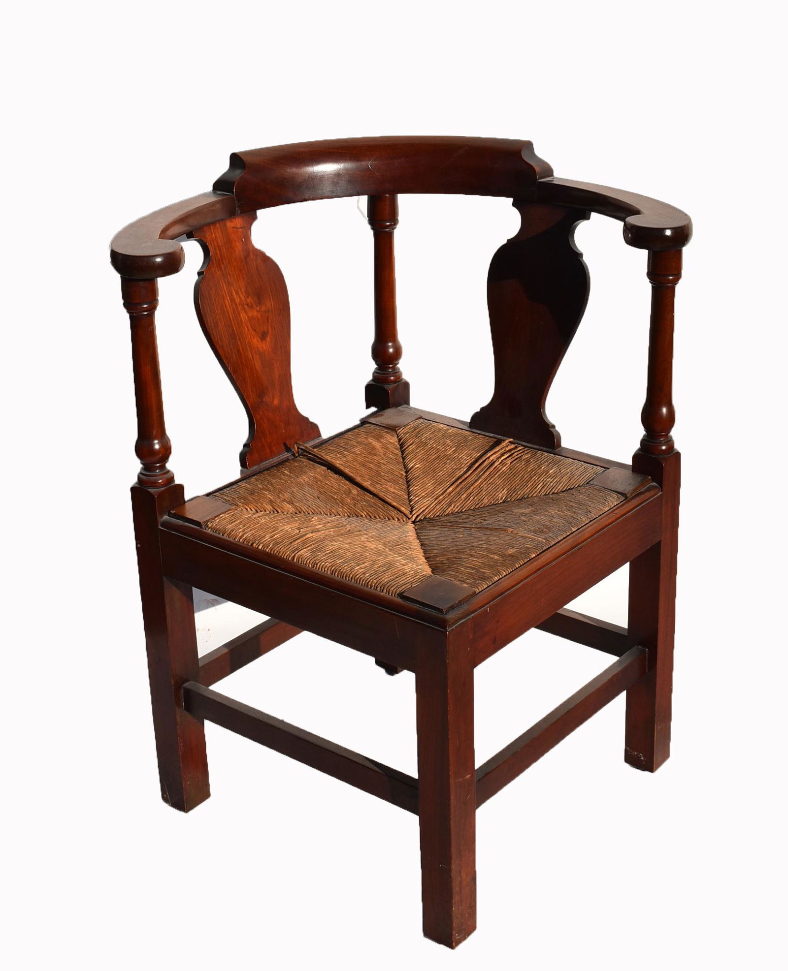 Victorian Mahogany Corner Chair (1 of 4)