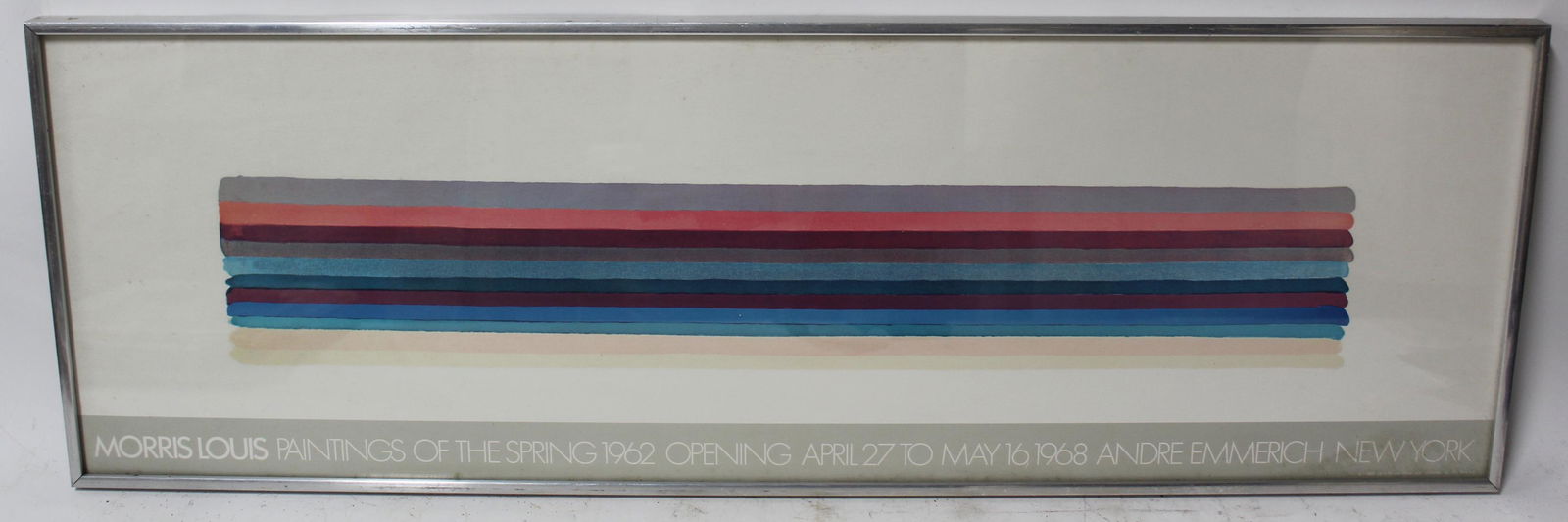 Morris Louis Painting Of The Spring Exhibition Poster.