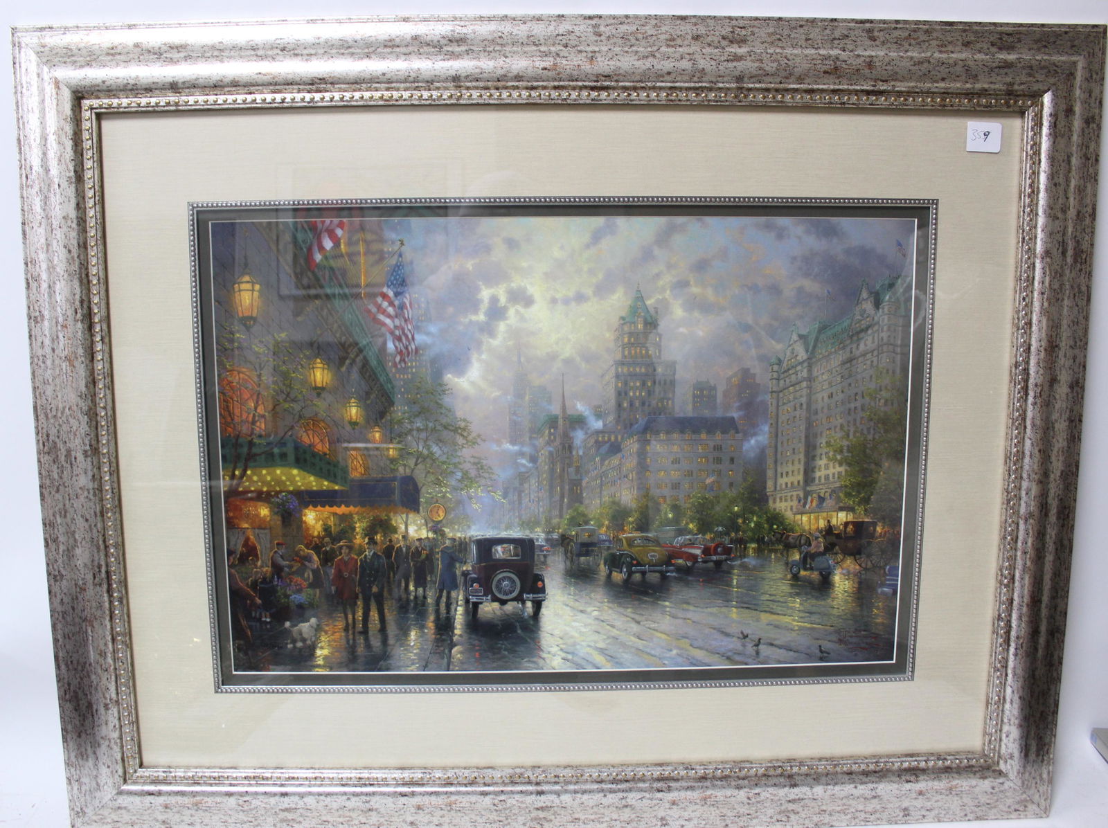 Thomas Kinkade Print. New York City (1 of 4)