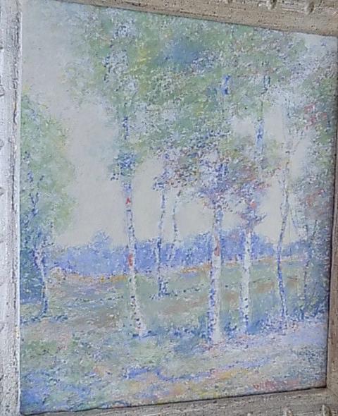 "Impressionist Landscape", Sgd. W. L. Metcalf (1 of 5)