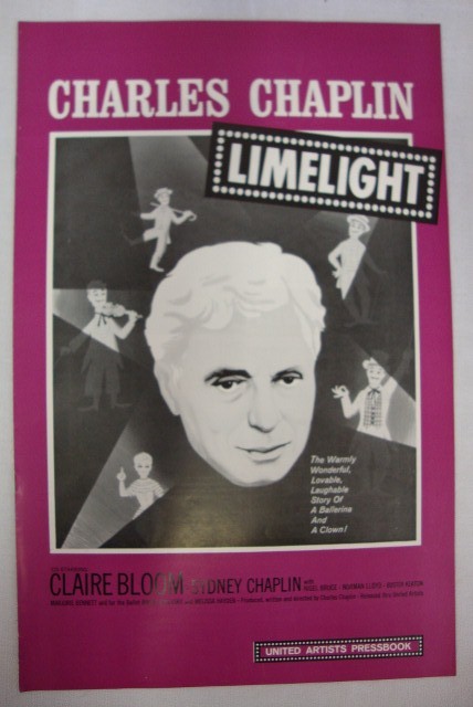 4 PRESSBOOKS INC. LIMELIGHT: One Eyed Jacks. Paramount. Marlon Brando. 20 pages. Limelight. United Artists. Bloom, Chaplin 8 pages. The Affairs of Cellini. United Artists. Bennett, March, Wray, Morgan. The Flying Serpent. PRC. Zu