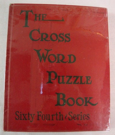 LINDA DARNELL SIGNED BOOK: The Crossword Puzzle Book. Sixty Fourth Series. Petheridge, Simon and Schuster. NY 1947. Signed in blue ink Ex Libris Linda Darnell 8/50. Several of the puzzles inside are "worked" in pencil by Linda 