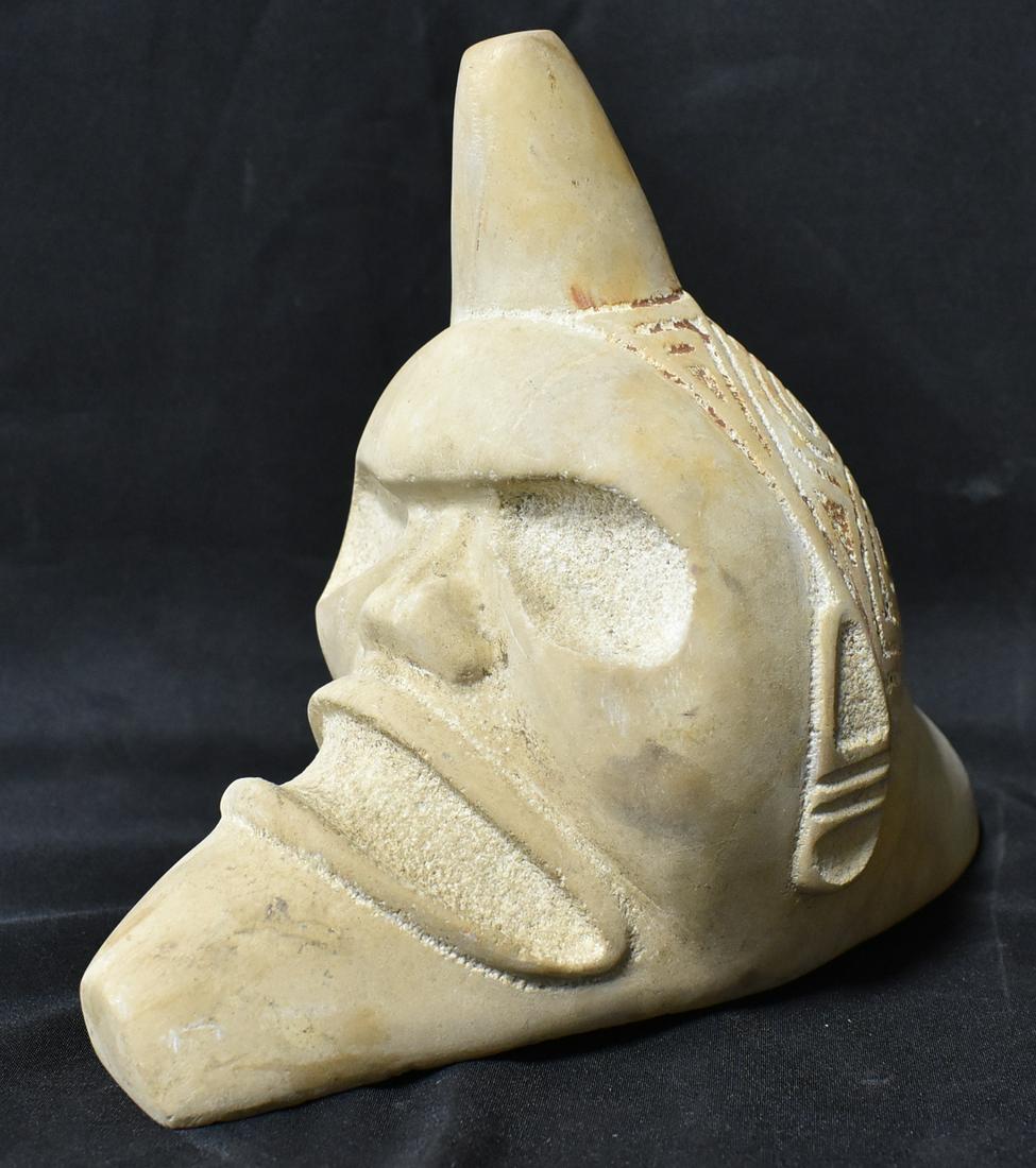 Large Pre-Columbian Stone Head (1 of 4)