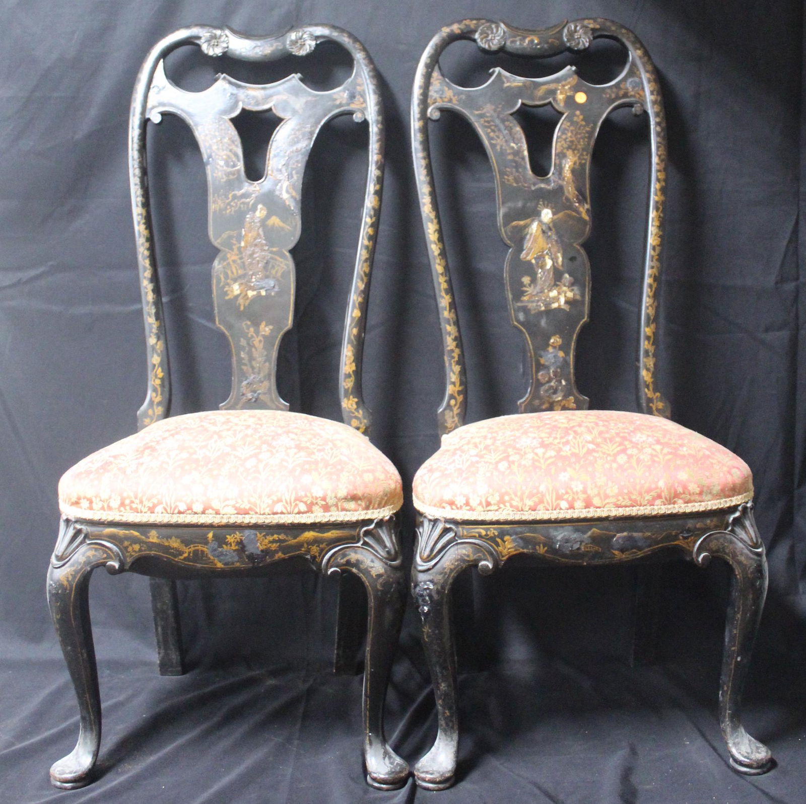 Pr. Chinoiserie SIde Chairs (1 of 6)