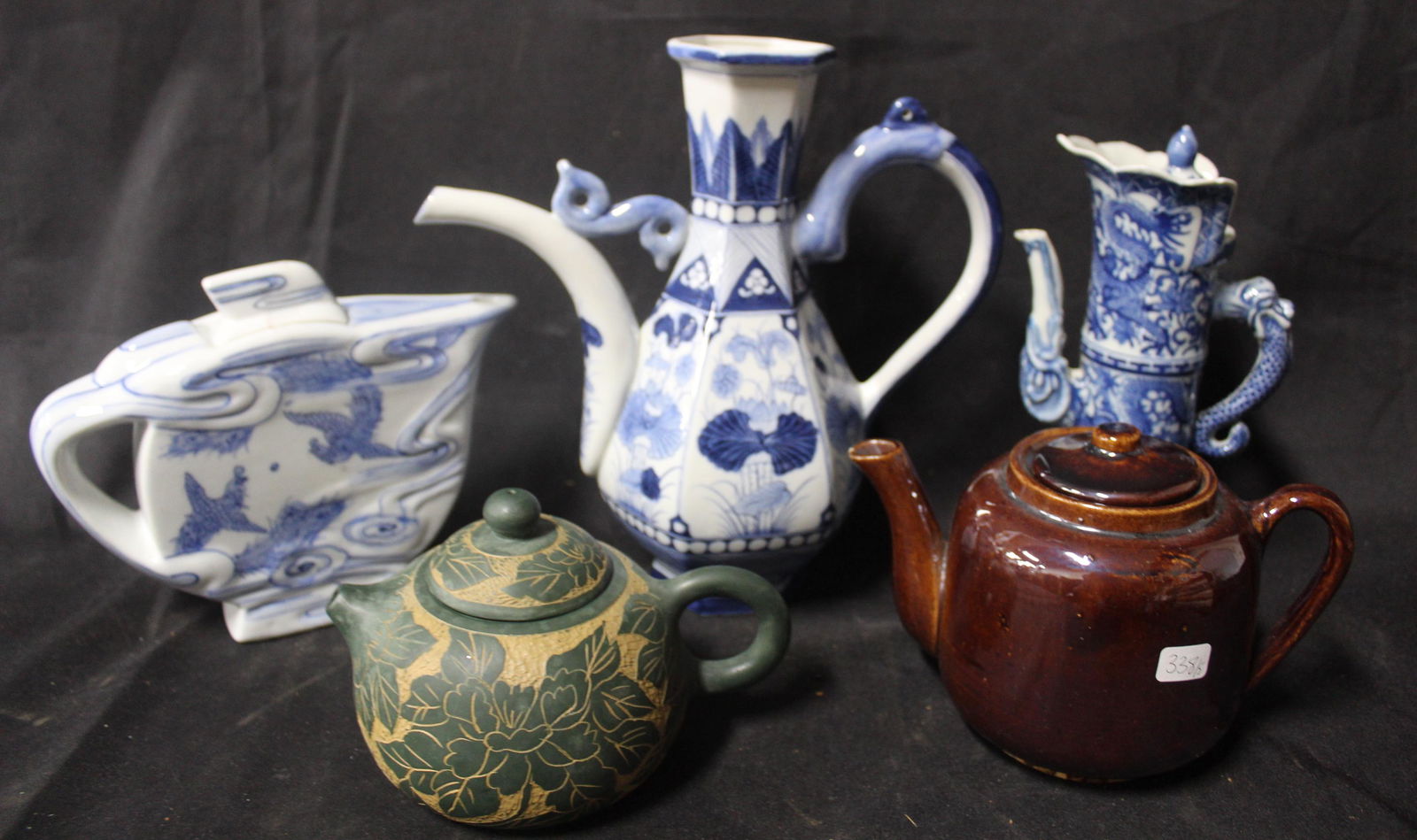 Collector's Lot of Oriental Tea Pots (5) (1 of 10)