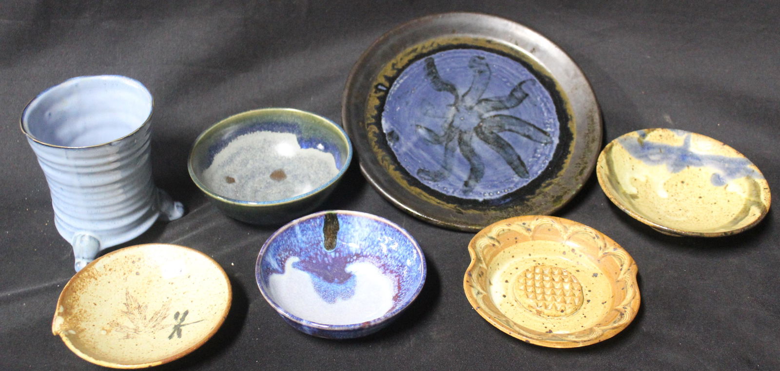 Lot of Studio Pottery (7) (1 of 1)