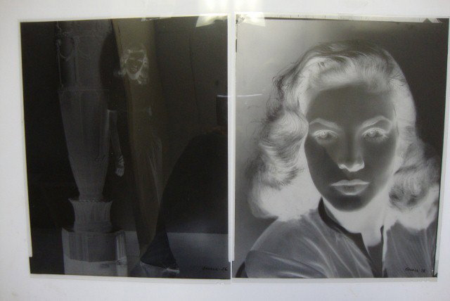 LAUREN BACALL PORTRAIT NEGATIVES 1945-46 (13): Includes close-up glamour portraits, full length fashion photos, in bathing suit, pin up photo in high heels, artistic images etc. Portrays classic mid 1940's hair-dod, jewelry & fashion. All 8 x 10.