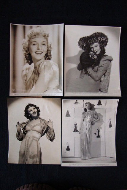 MOVIE STILLS, MARY MARTIN (20): 1939-1985 Lot of portraits, movie scenes, glamour photos. Some double card stock & some with publicity snipes. Lot also includes the Playbill for the Winter Garden "Peter Pan" from Nov. 1954 together