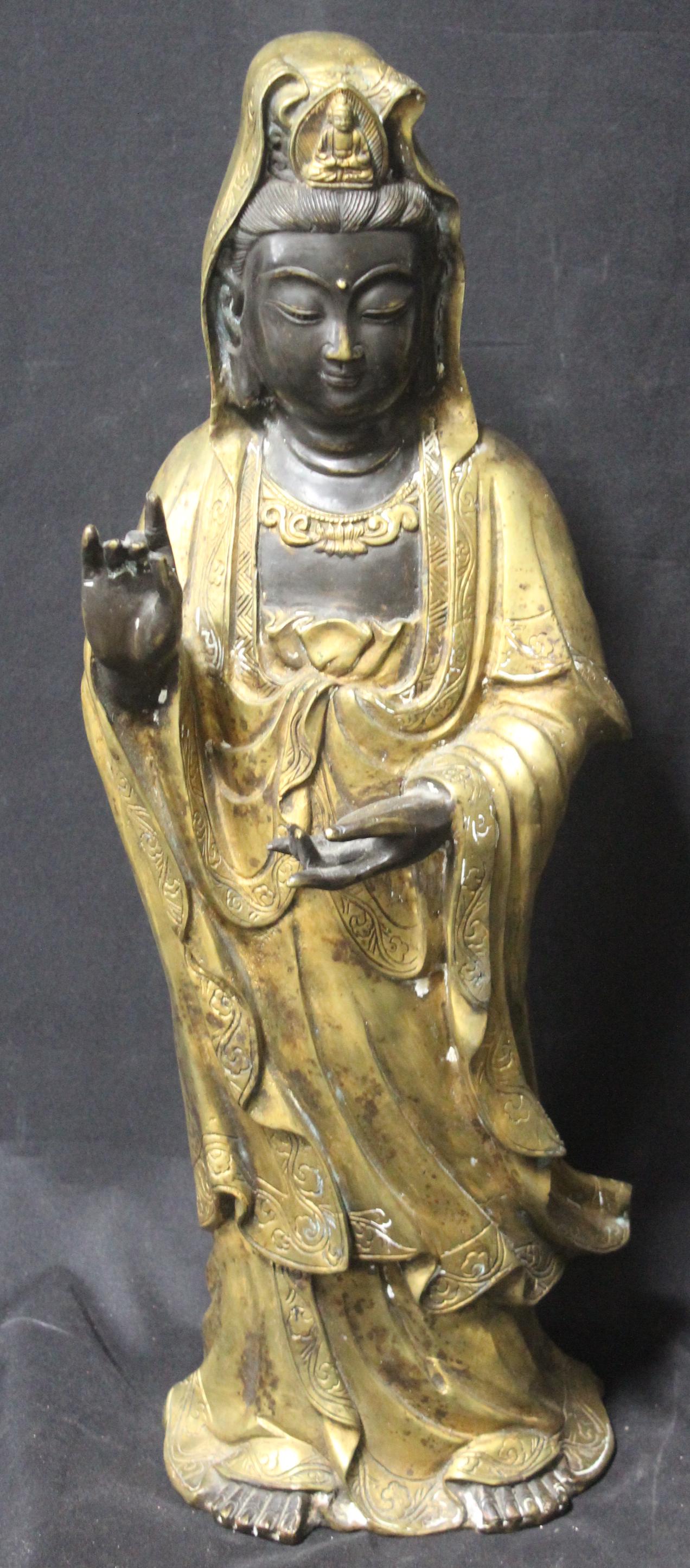 Bronze Tibetan Temple Figure (1 of 7)