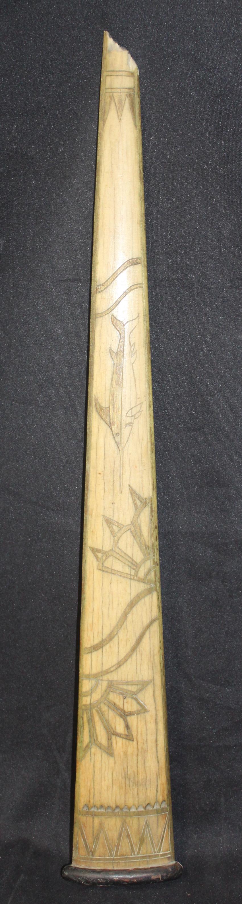Antique Nautical Carved Swordfish Bill (1 of 4)