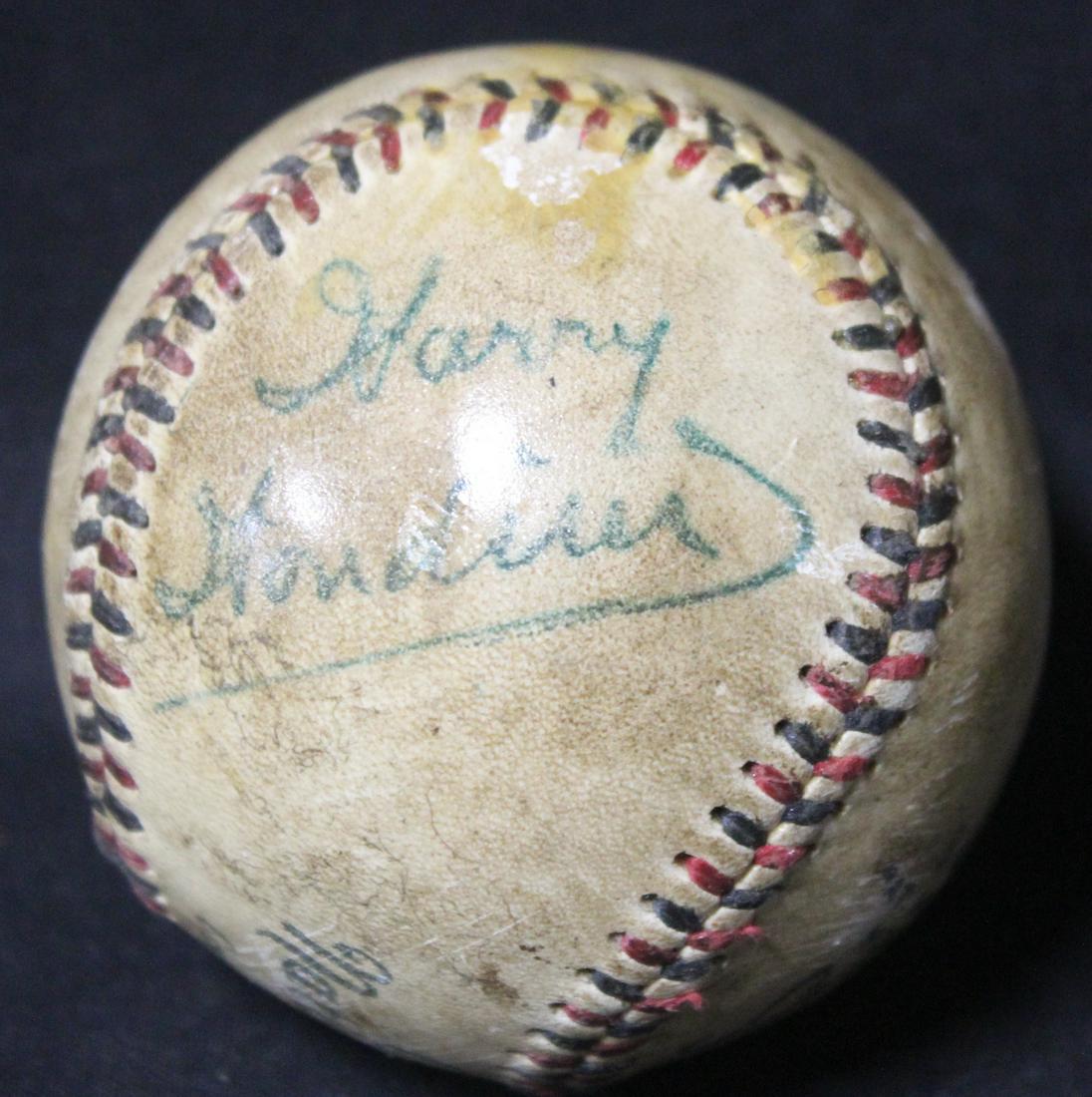 1923 Sgd. Harry Houdini Baseball (1 of 3)
