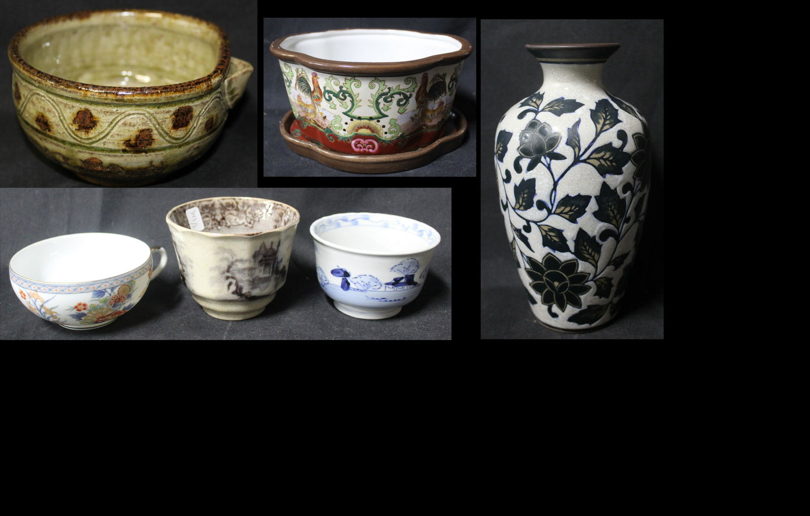 Dealer's Lot Asian Porcelain & Pottery (6) (1 of 13)