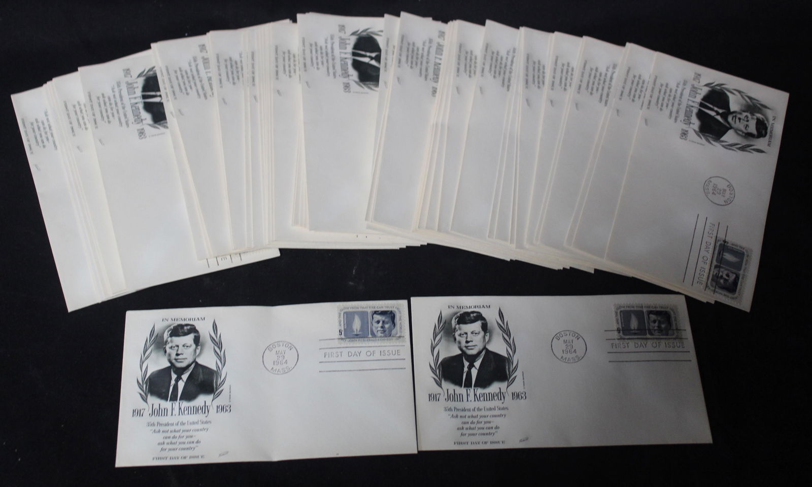 50 1st Day Covers 1964 JFK Stamp (1 of 2)
