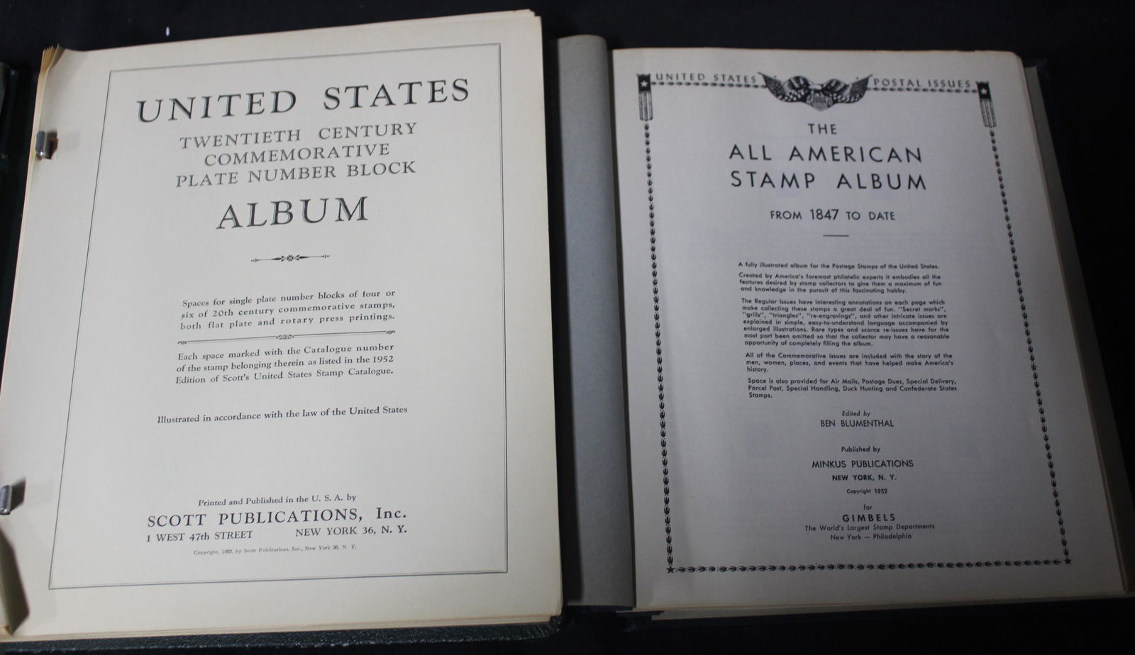 U.S. Stamp Albums (2) (1 of 4)