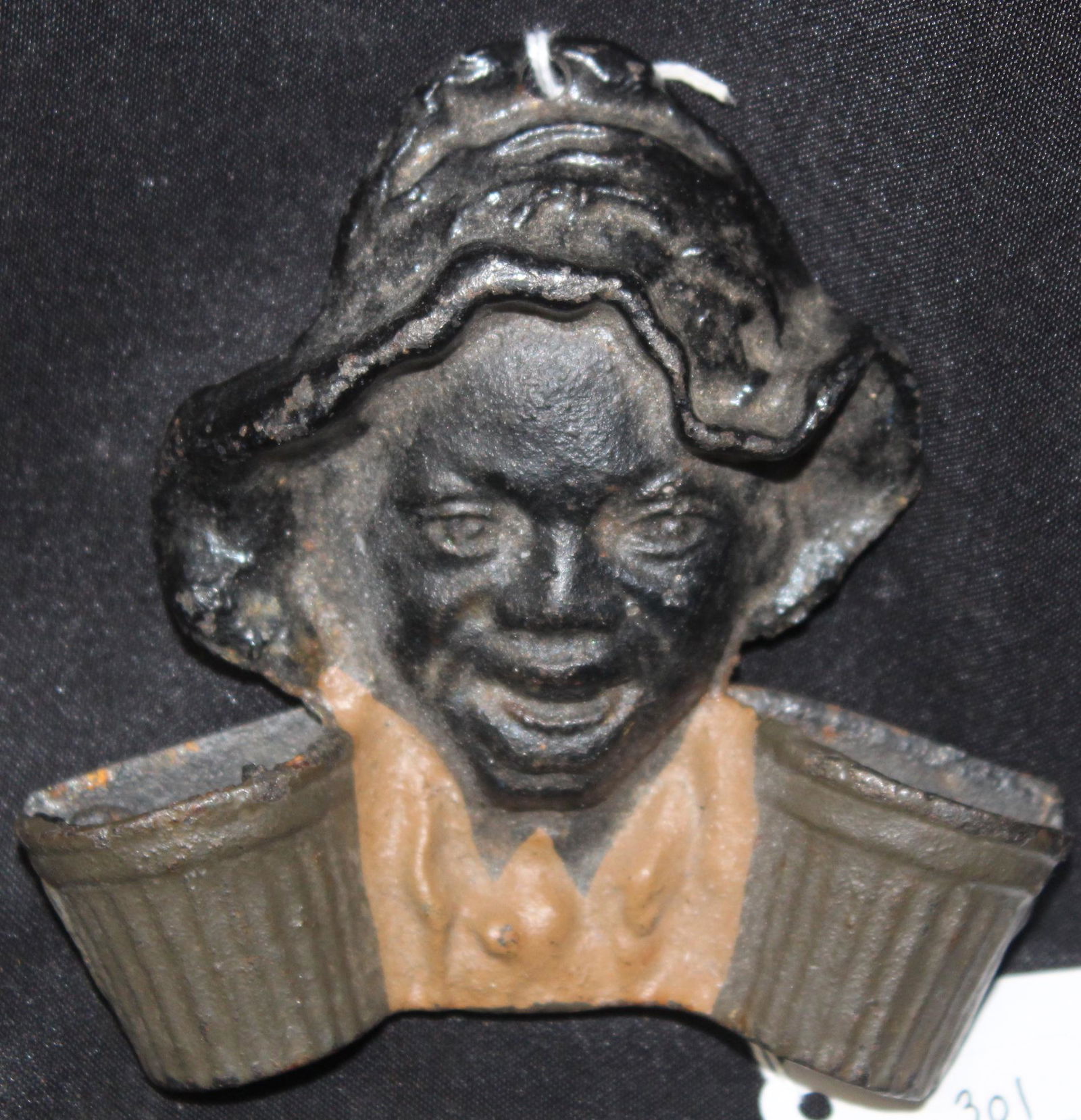 Antique Cast Iron Toothpick Holder (1 of 2)