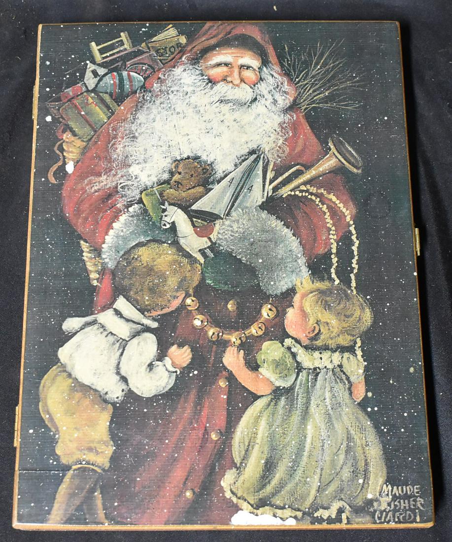 Maude Fisher Wooden Painted Christmas Puzzle (1 of 3)