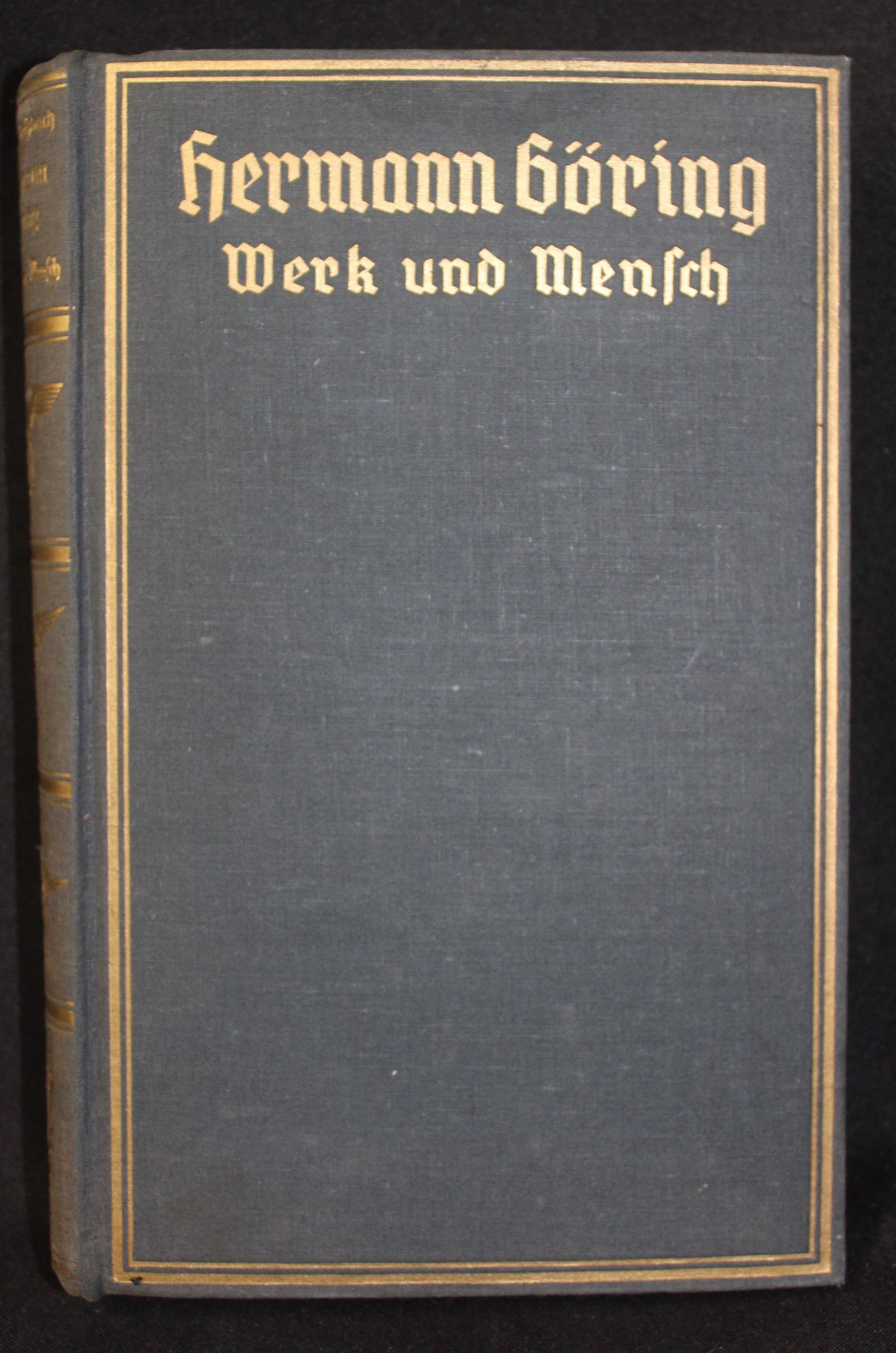 Rare WWII Hermann Goering Book (1 of 3)