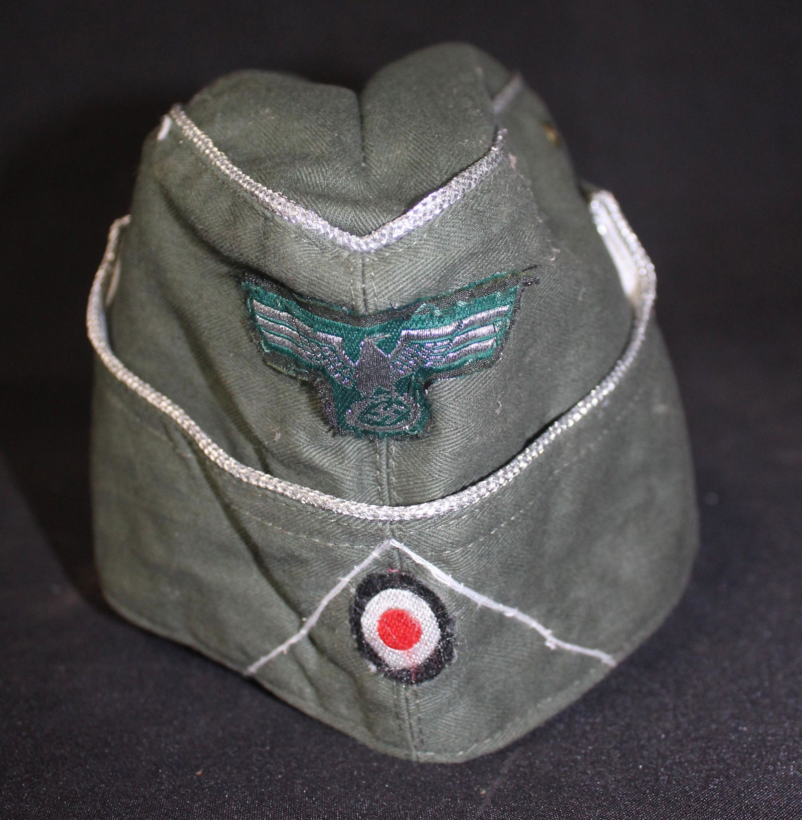 WWII German Army Overseas Cap (1 of 2)