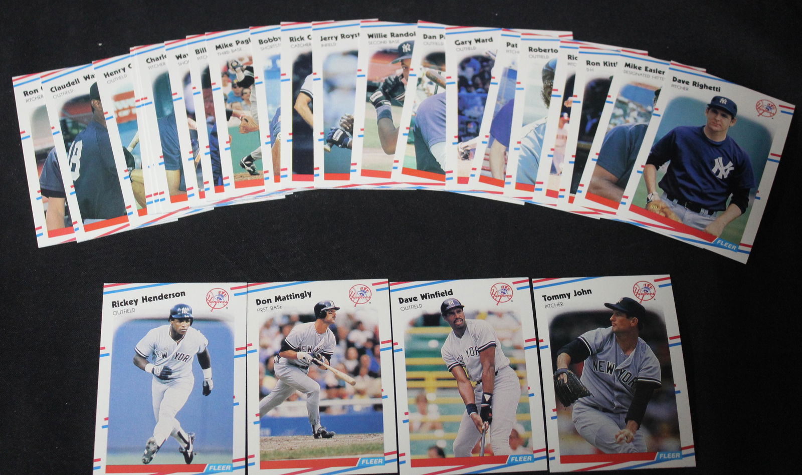 1988 Fleer Yankee Complete Set (1 of 6)