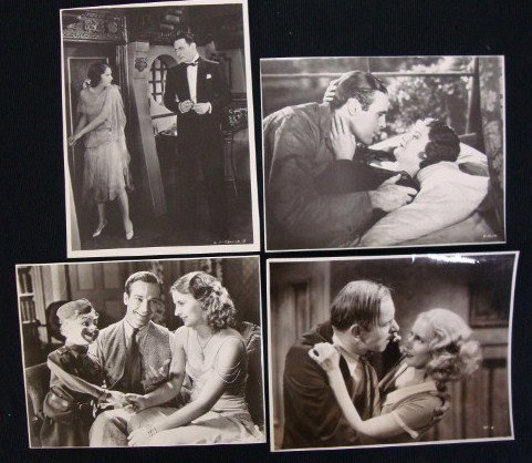 BARBARA STANWYCK MOVIE STILLS (64): 1929-1936. Lot includes glamour portraits, some double card stock, movie scenes from Mexicali Rose; Illicit; Ten Cents a Dance; Shopworn; Baby Face; Gambling Lady; A Lost Lady; Annie Oakley and more. 