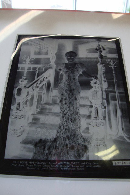 42 MAE WEST NEGATIVES: Forty-Two Mae West Negatives. Including a C. Floyd Coleman portrait, circa 1915; scenes from She Done Him Wrong; with Mr. Ed (the talking horse) and Alan Young; at Grauman's Chinese Theatre for the pr