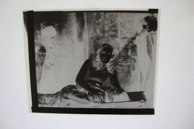 LOT OF NEGATIVES INC. FRANKENSTEIN - 1935. (16): 1935 scene from Frankenstein; Henry Hull as Werewold of London; Billie Holiday close-up portrait; Judy Holliday close-up portrait and publicity portrait for Born Yesterday; William Holden portraits (3