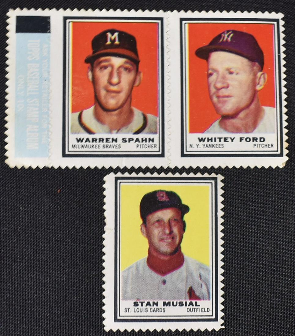 1962 Topps Stamp Panel w/Tab (1 of 2)