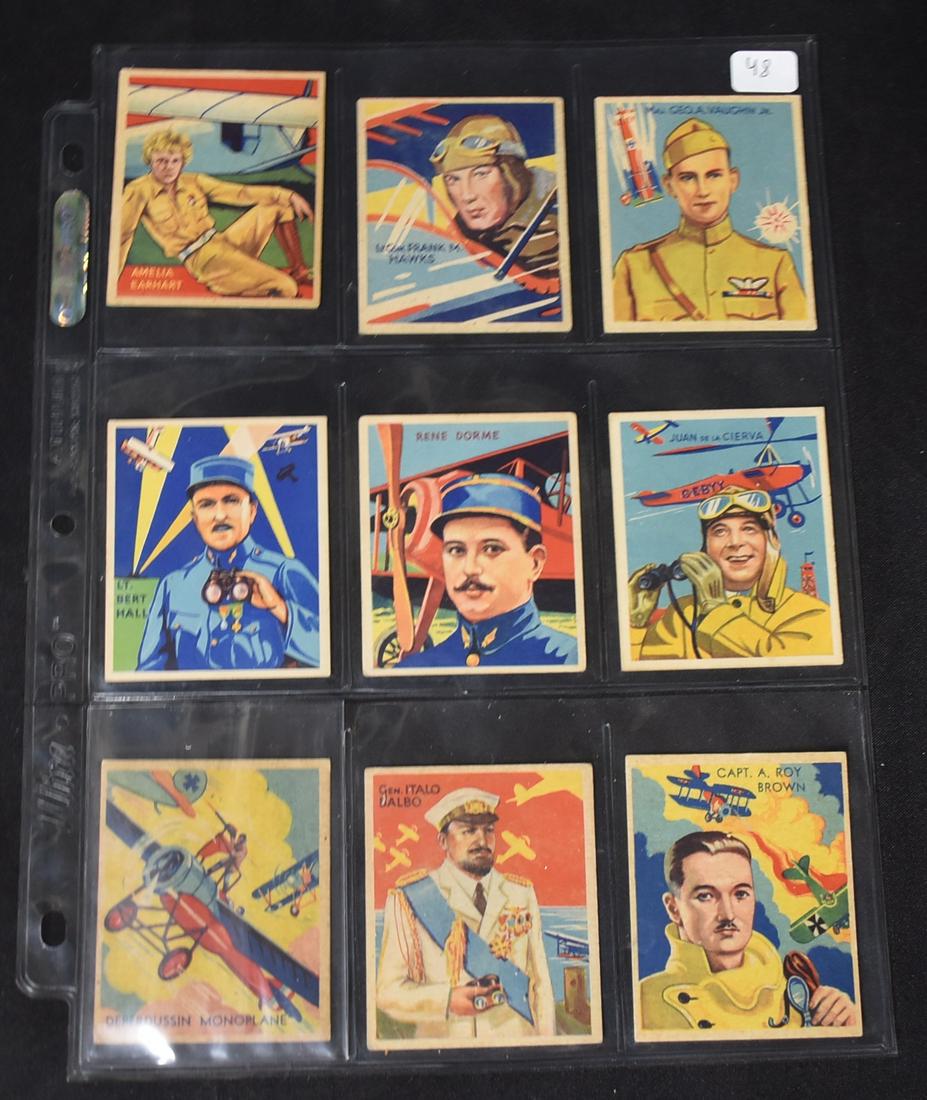 1933-34 National Chicle Sky Birds (1 of 2)