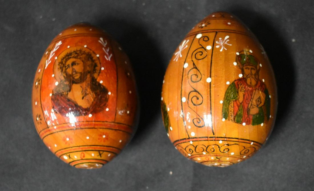 Russian Lacquerware Eggs (2) (1 of 3)
