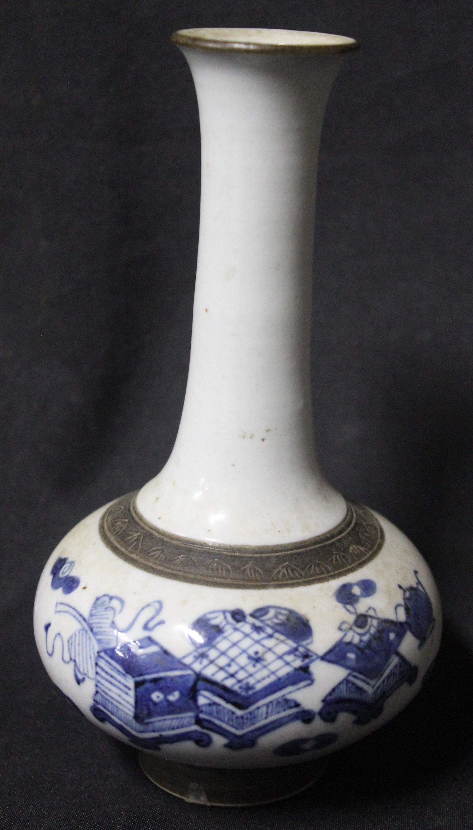 Antique Chinese Enameled Vase (1 of 2)