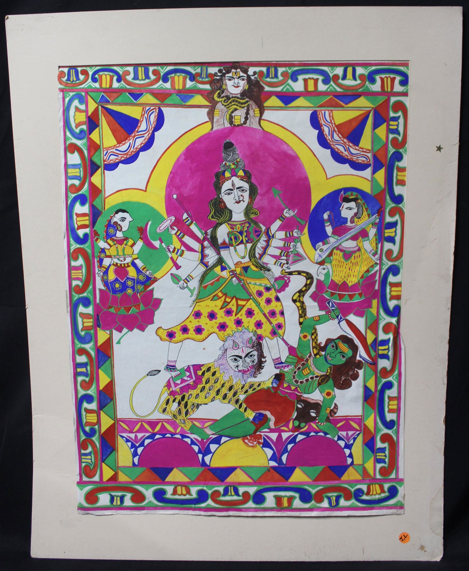 Madhubani (Mithila) Painting (1 of 4)