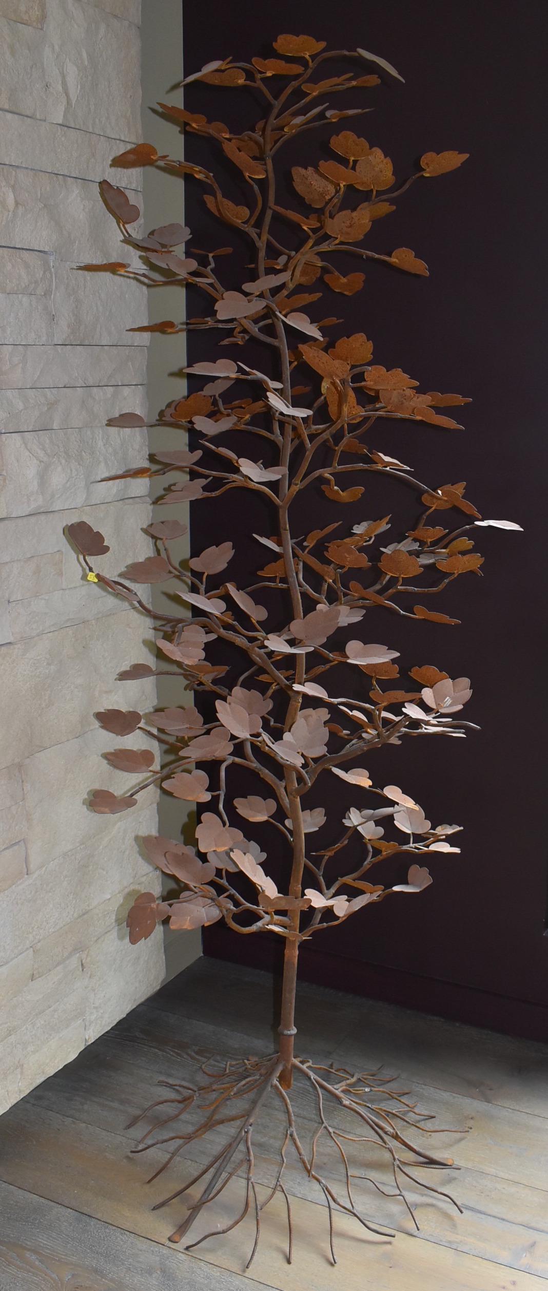 Brazilian Arts and Crafts Wrought Iron Tree (1 of 6)