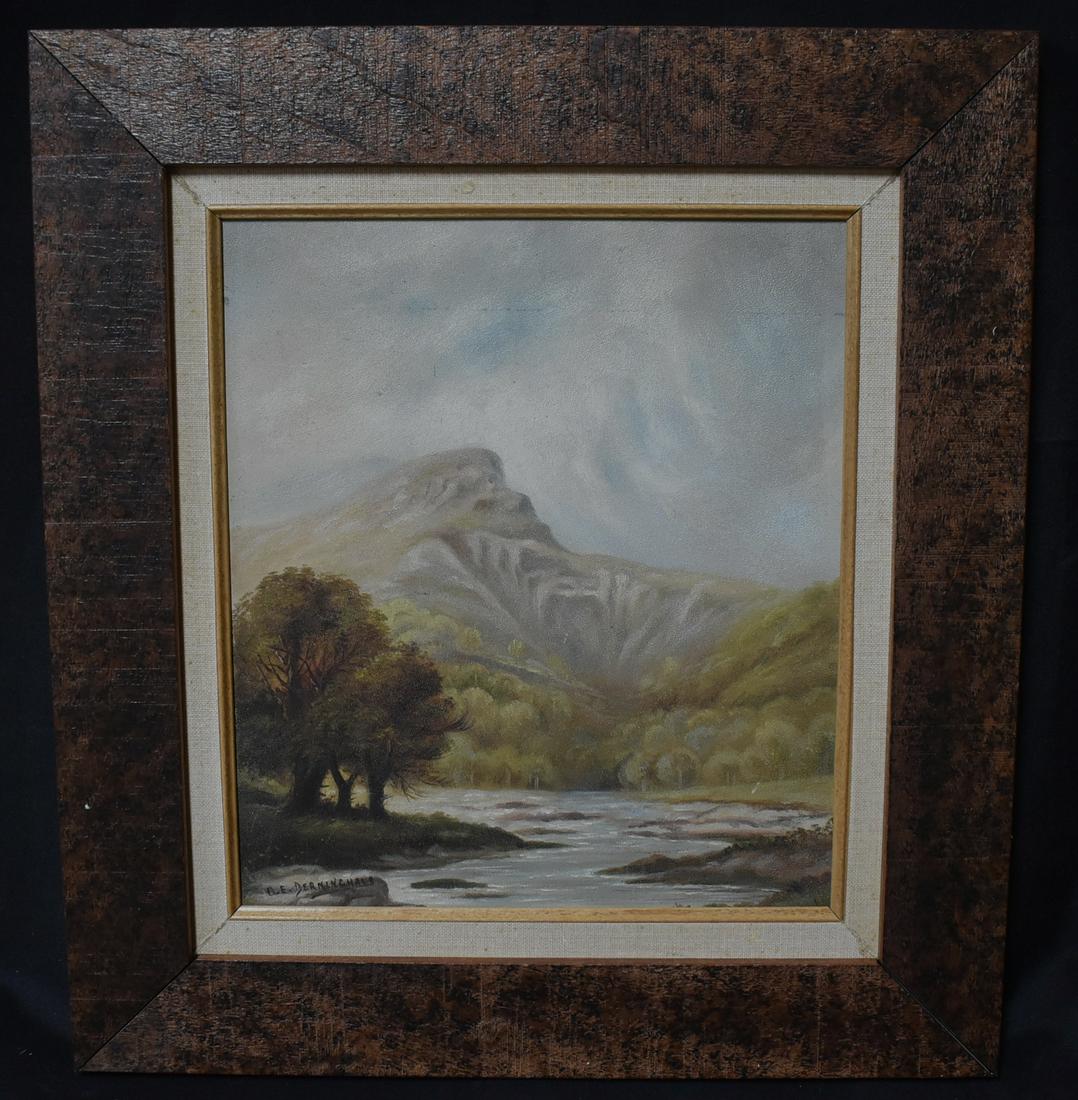 Oscar Berninghaus. Oil. Sgd. (1 of 4)