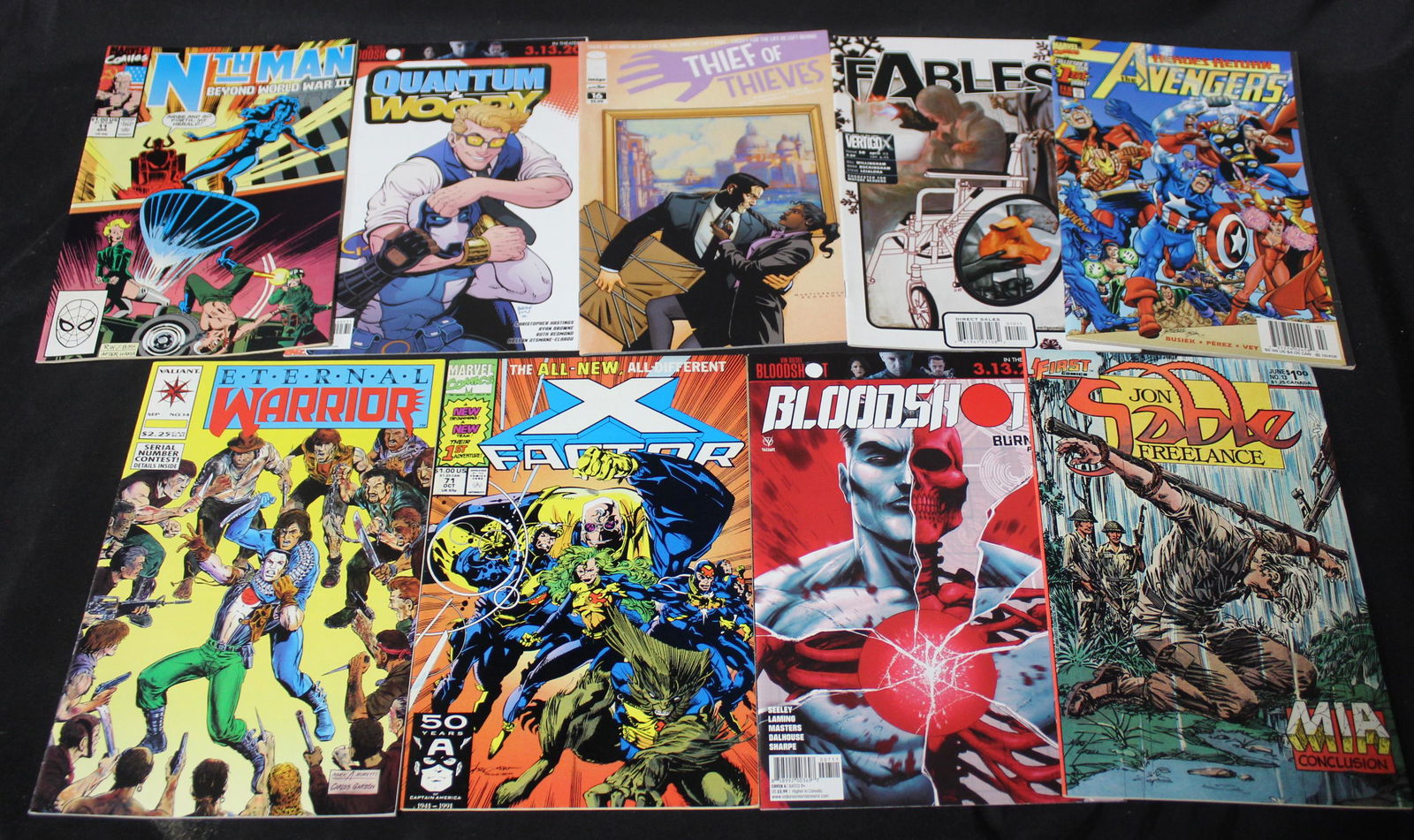 Mixed Lot of Comic Books (9) (1 of 5)