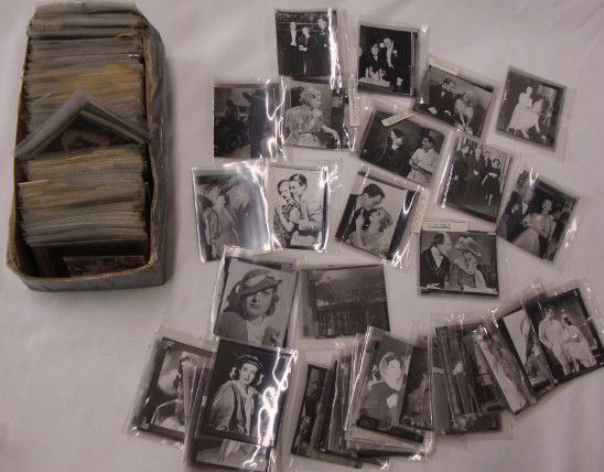 LOT OF NEGATIVES - BENNETT. BERGMAN. CRAWFORD (300): Contact negatives. More than 300. Joan Bennett. Ingrid Bergman. Joan Crawford. Including close up portraits of all; full length fashion portraits and scales from almost all of their major movies. Most