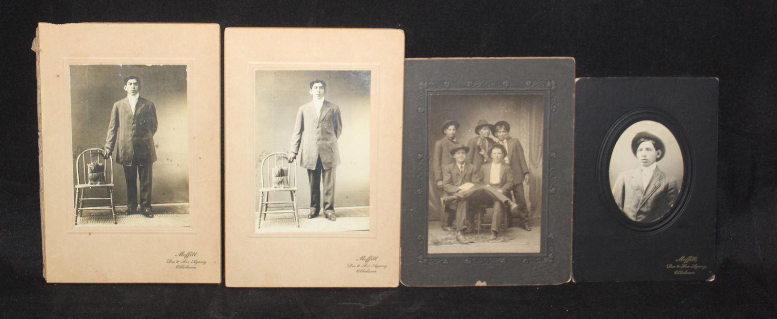 Early Cabinet Cards. Moffitt. Ok. (4) (1 of 3)