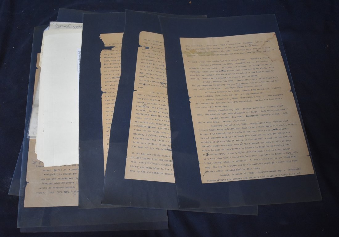 LIEUT. Kislingbury Manuscript Archive: Lt. Frederick F. Kislingbury Documents and Photograph. Kislingbury immigrated to America during the Civil War and joined the 54th NY Infantry where he reenlisted after the war and served under Gen. Cu