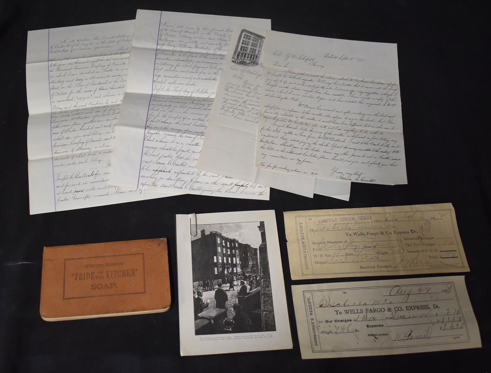 Dealer or Collector's Lot 19th -Early 20th C.Ephemera (9) (1 of 9)