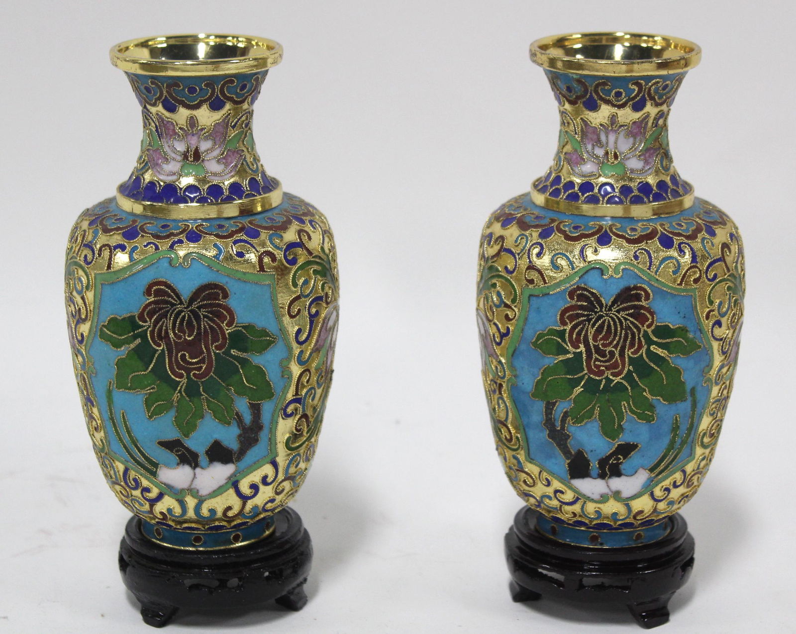 Pair of Antique Oriental Vases (1 of 2)
