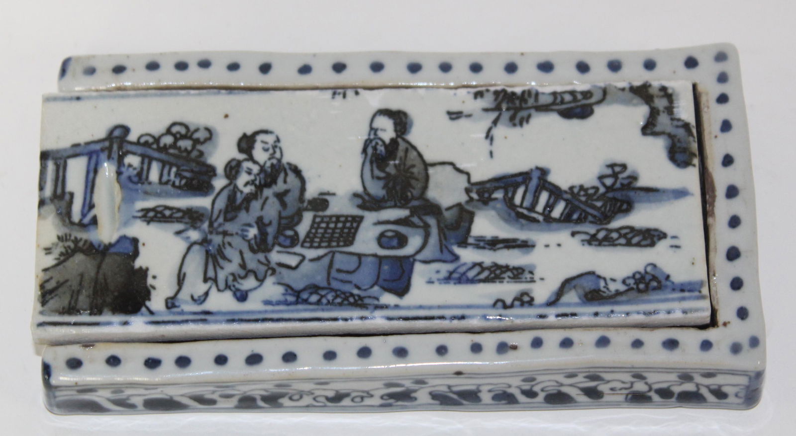 Antique Oriental Ink Box (1 of 2)