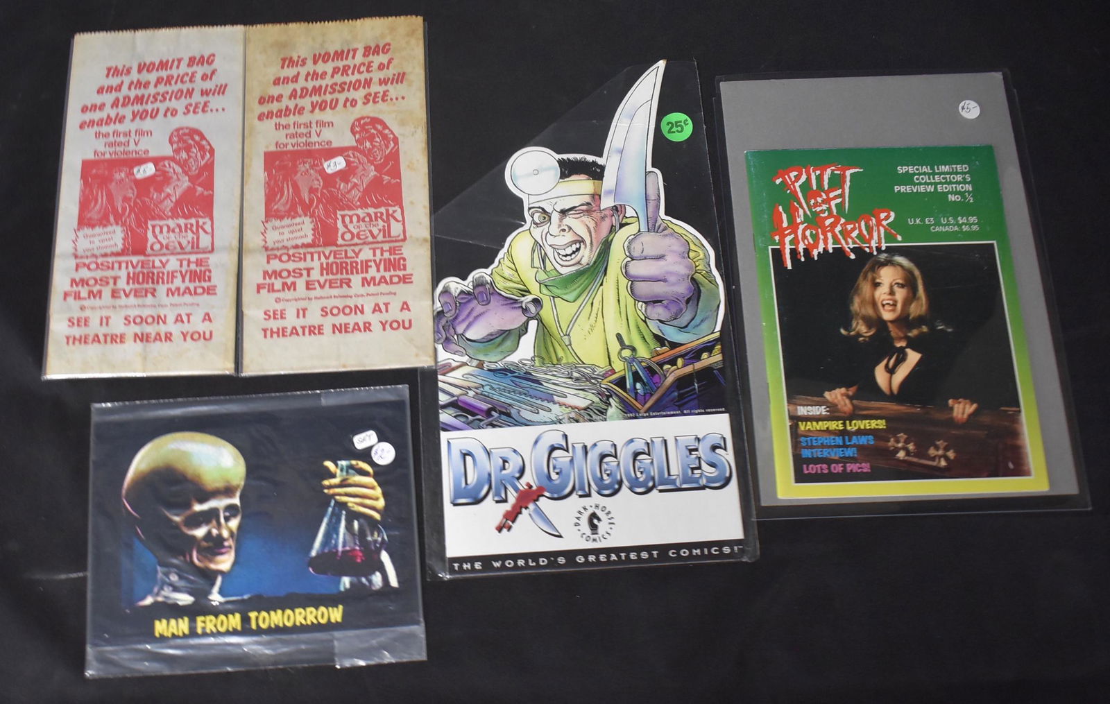 Vintage Horror Movie Promotional Material (6) (1 of 2)