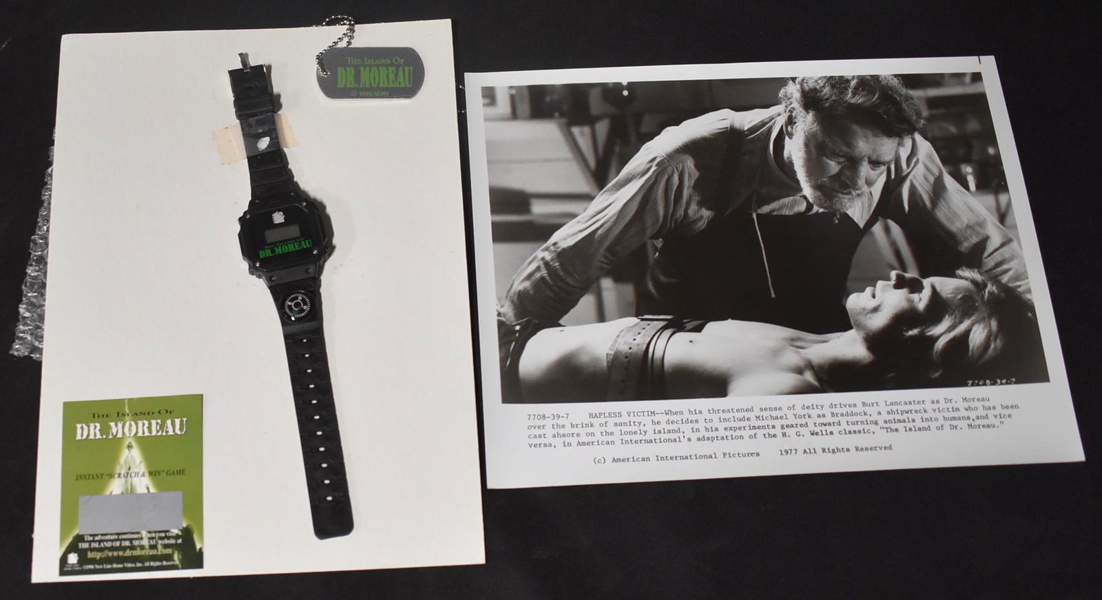 Vintage Photo and Promo Items for The Island of Dr. Moreau (4) (1 of 1)