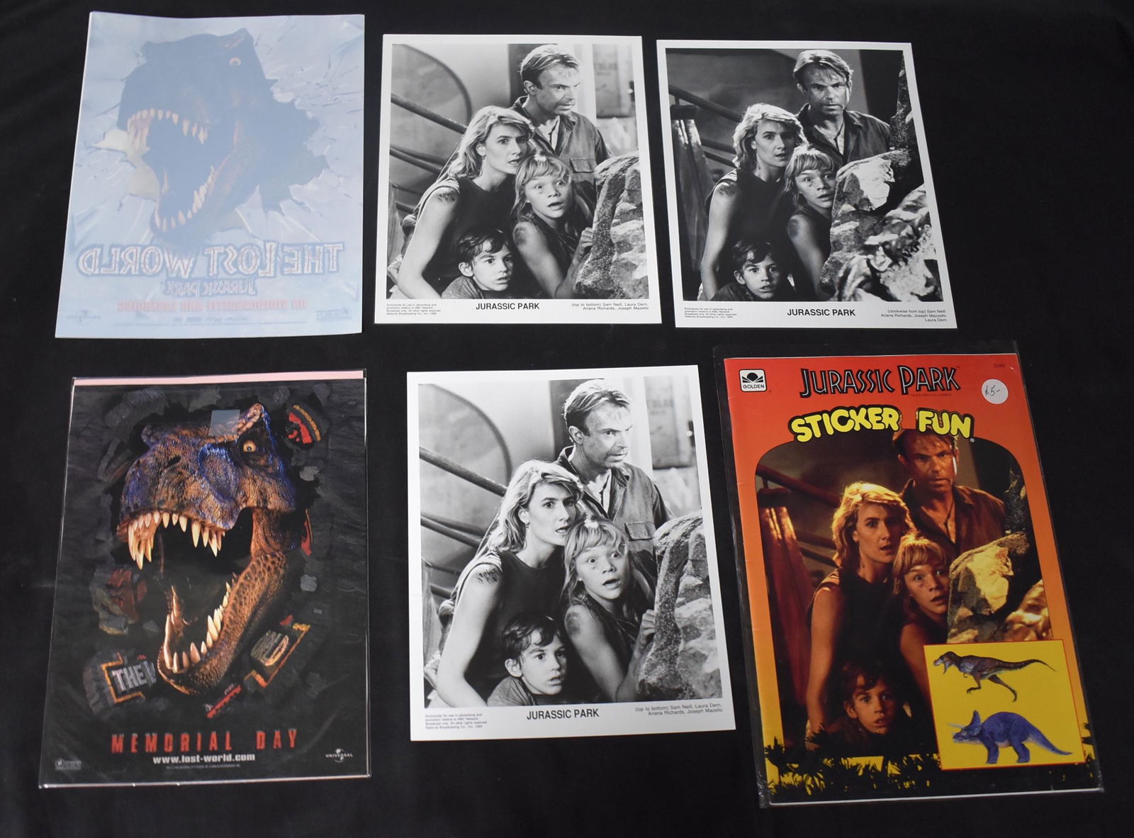 Vintage Photos and Promo Material for Jurassic Park (7) (1 of 1)