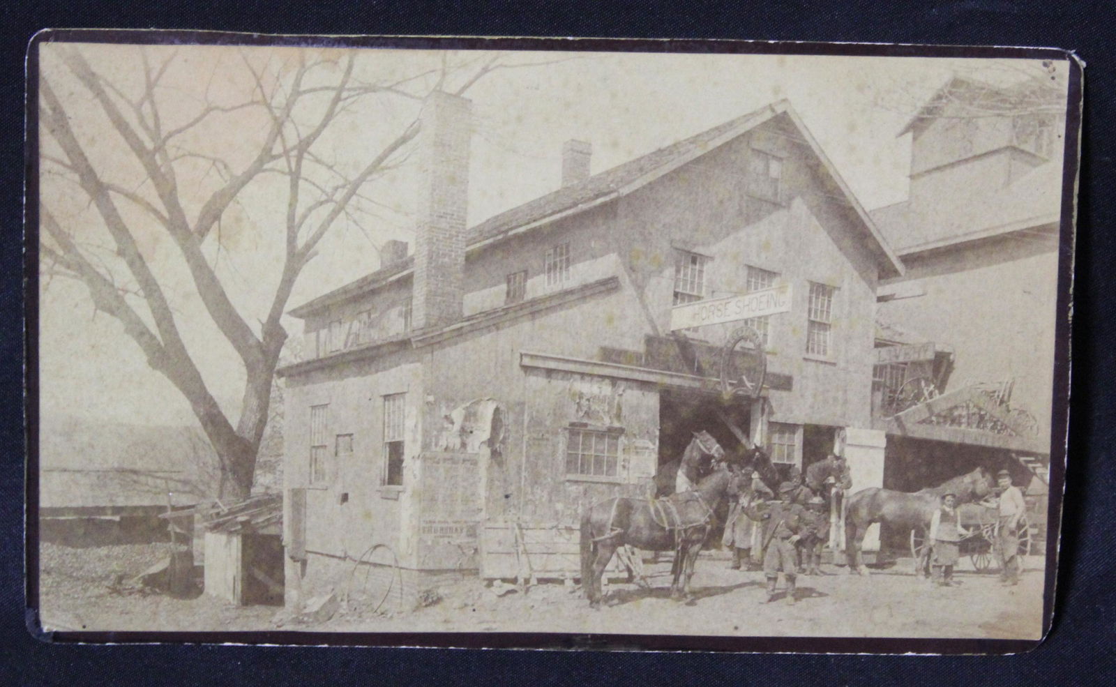 Boudoir Card of Blacksmith Shoppe (1 of 2)