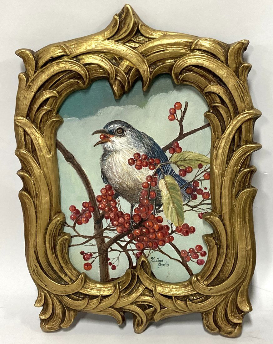 Oil on Board, Signed Kristina Nemethy (1 of 4)