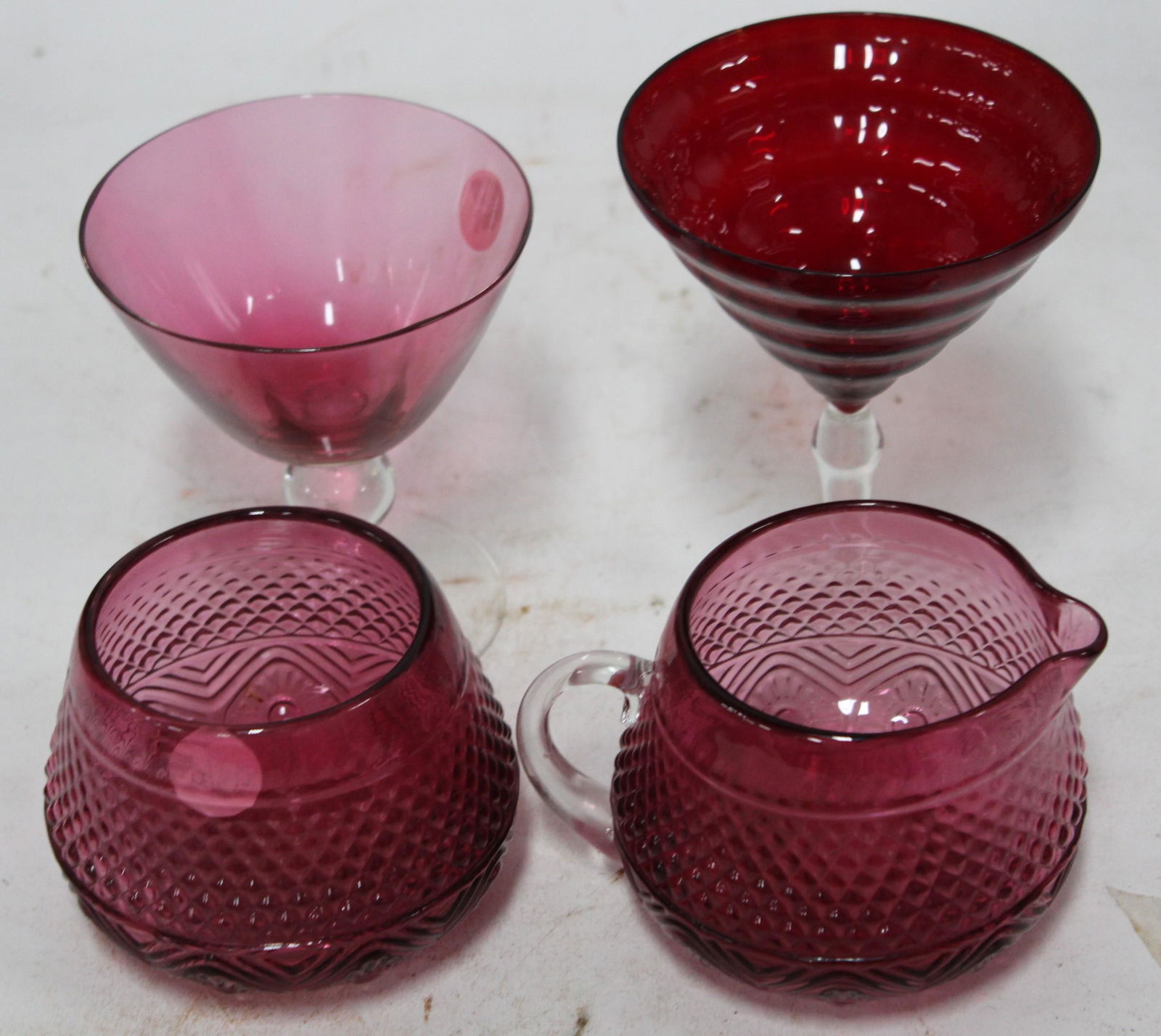 Antique Cranberry Glass (4) (1 of 1)