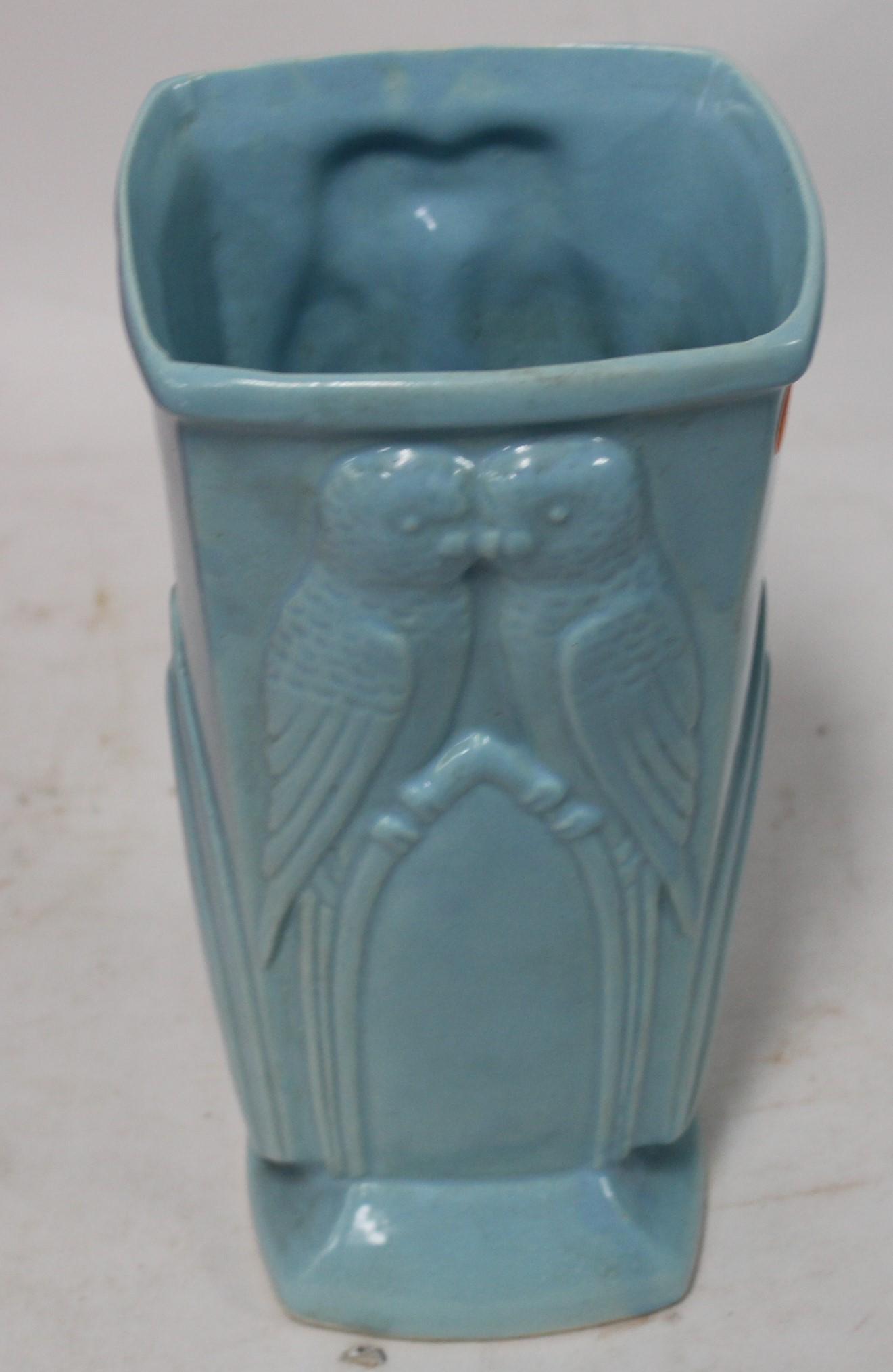 Antique Pottery Vase with Two Birds (1 of 1)